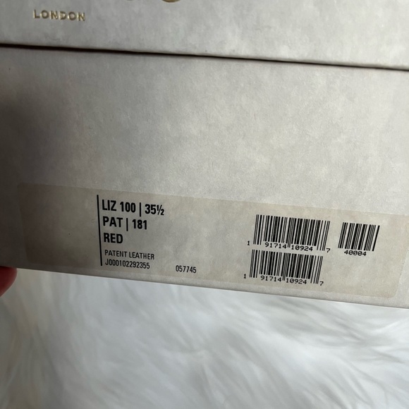 Authentic Jimmy Choo Liz 100cm Red Patent Leather - Picture 6 of 10